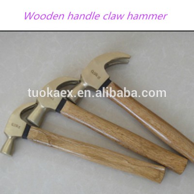 Non sparking claw hammer 7lbs 14lbs geology Hammer Type and Pick Hammer Application