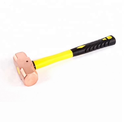 Wooden handle No spark beryllium copper sledge hammer