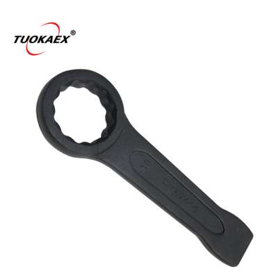 carbon steel hammering ring spanner 24-120mm